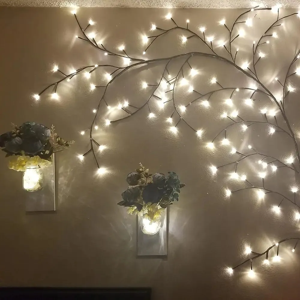 144 LEDs Lighted Vine Tree - Indoor Willow Tree Decoration