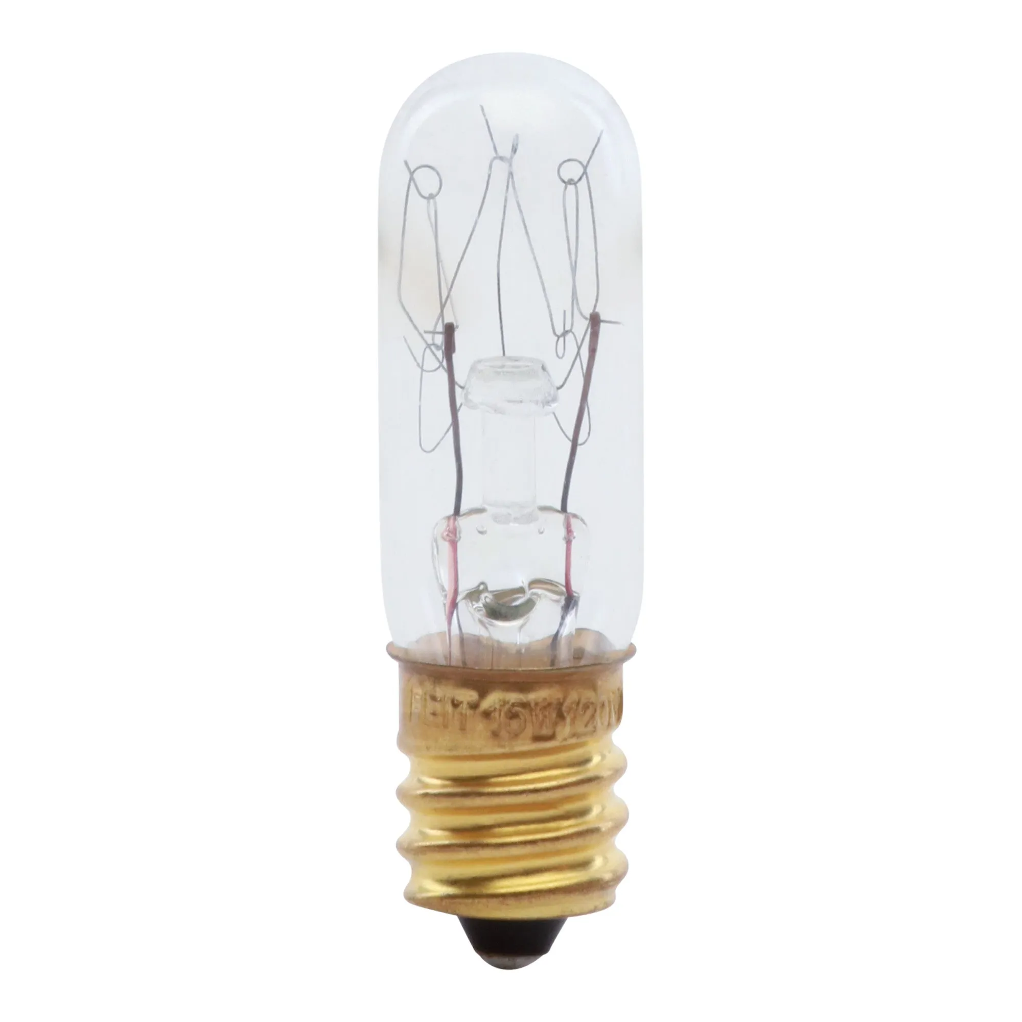 15W Soft White T4 Dimmable Incandescent Light Bulb 2-Pack