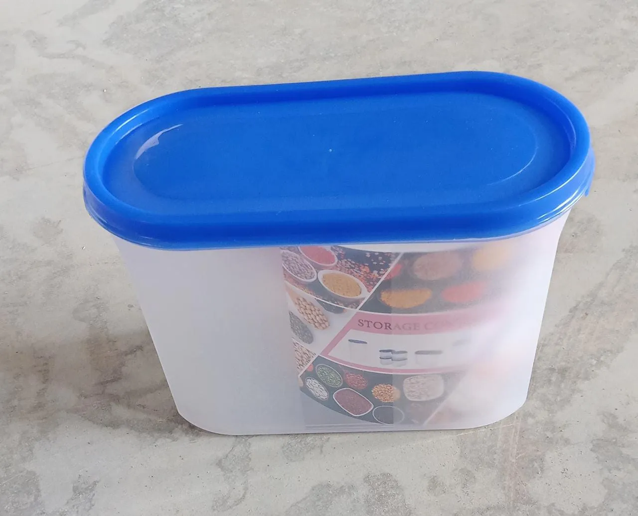 2180 Plastic Storage Containers with Lid (1200 ML)