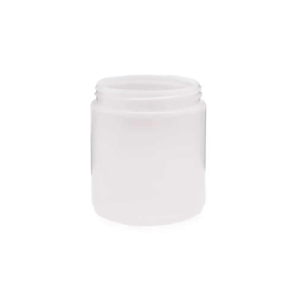 500ml HDPE Plastic Jar Bottle Natural with 85mm Cap