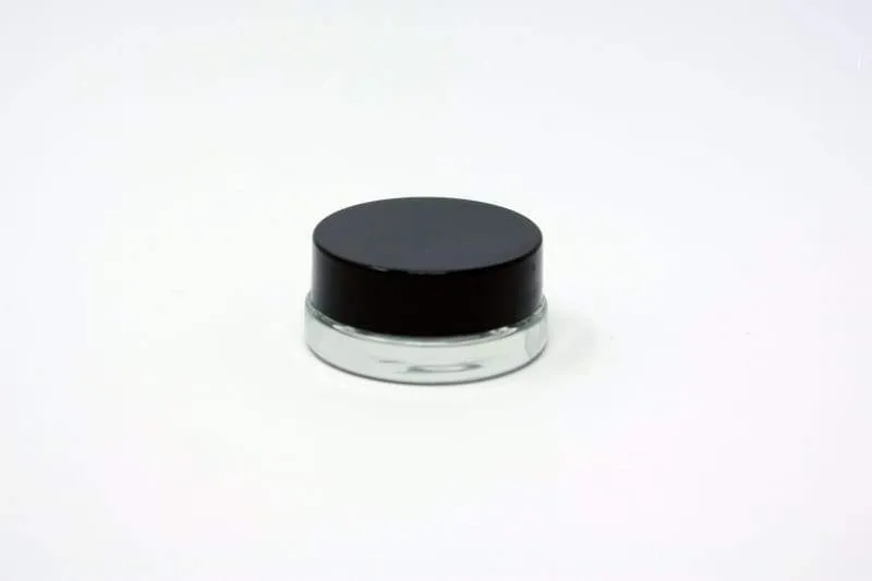 7ml Glass Jars- Low Profile heavy bottom- Screw Top with Lids