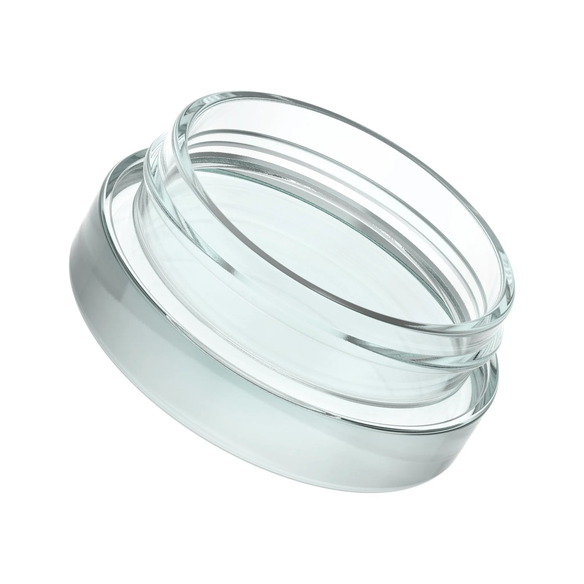 7ml Glass Jars- Low Profile heavy bottom- Screw Top with Lids