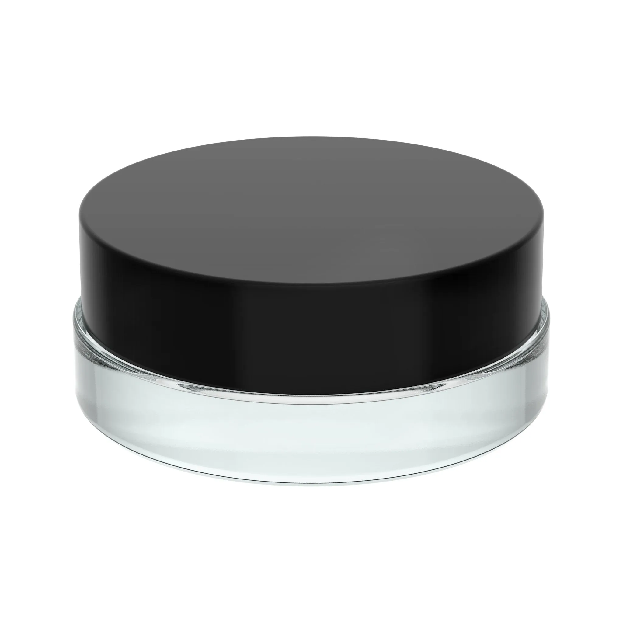 7ml Glass Jars- Low Profile heavy bottom- Screw Top with Lids