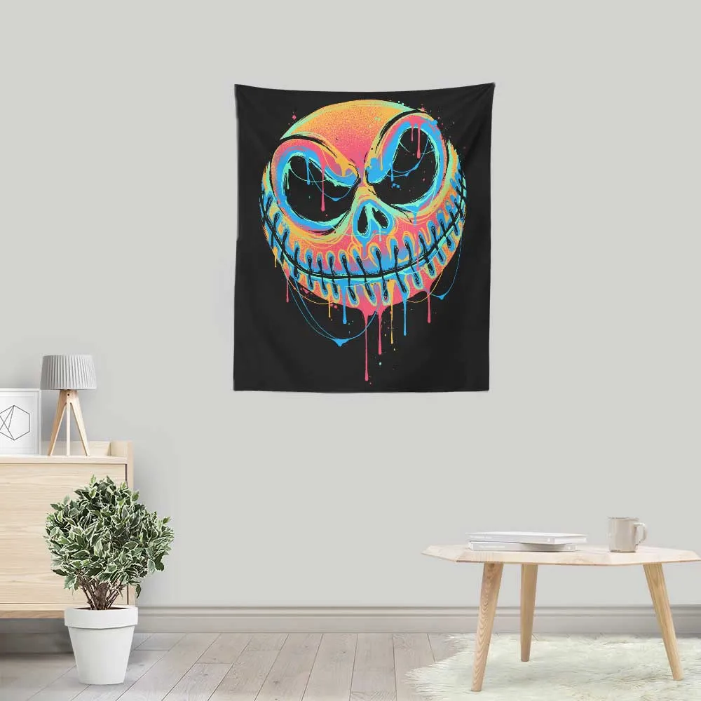 A Colorful Nightmare - Wall Tapestry