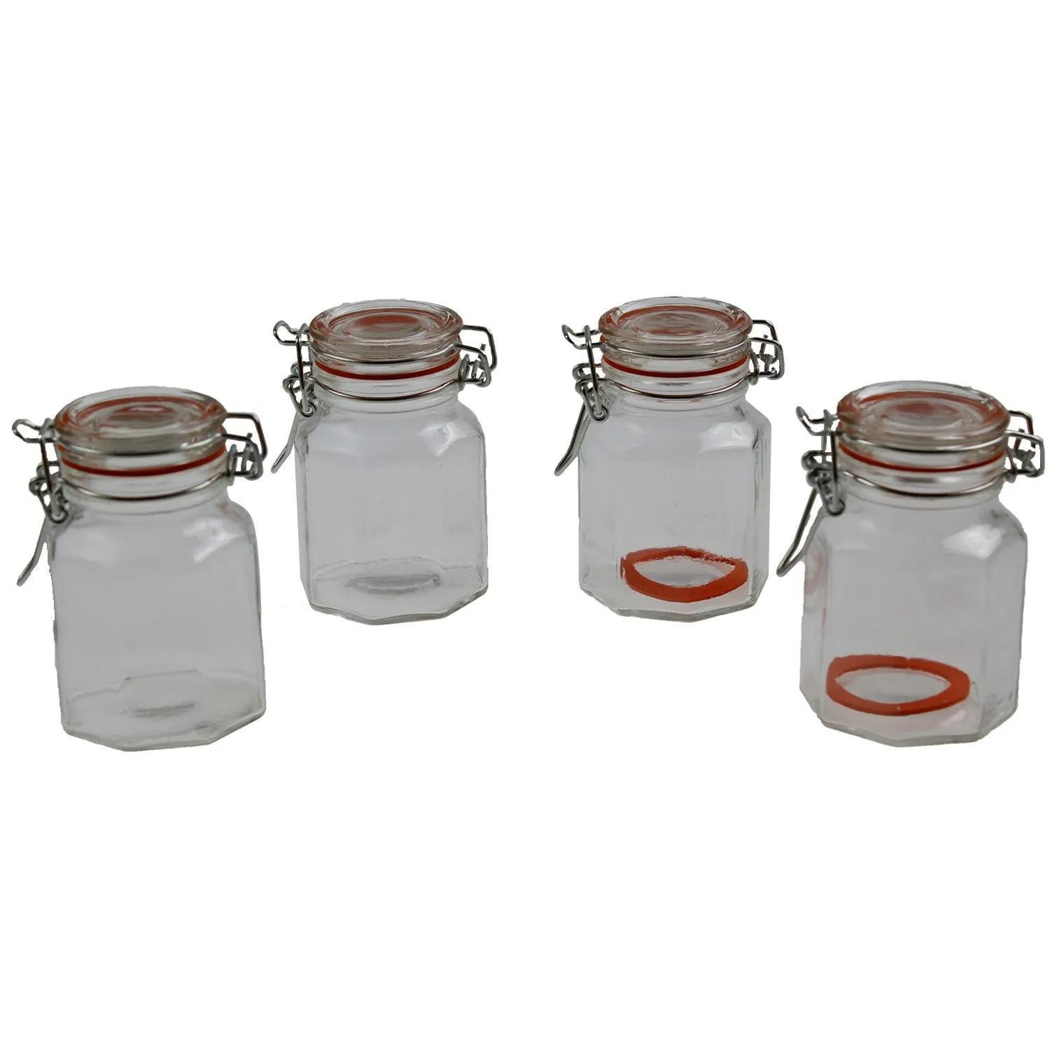 Apollo Housewares Clipseal Spice Jars Pack Of 4