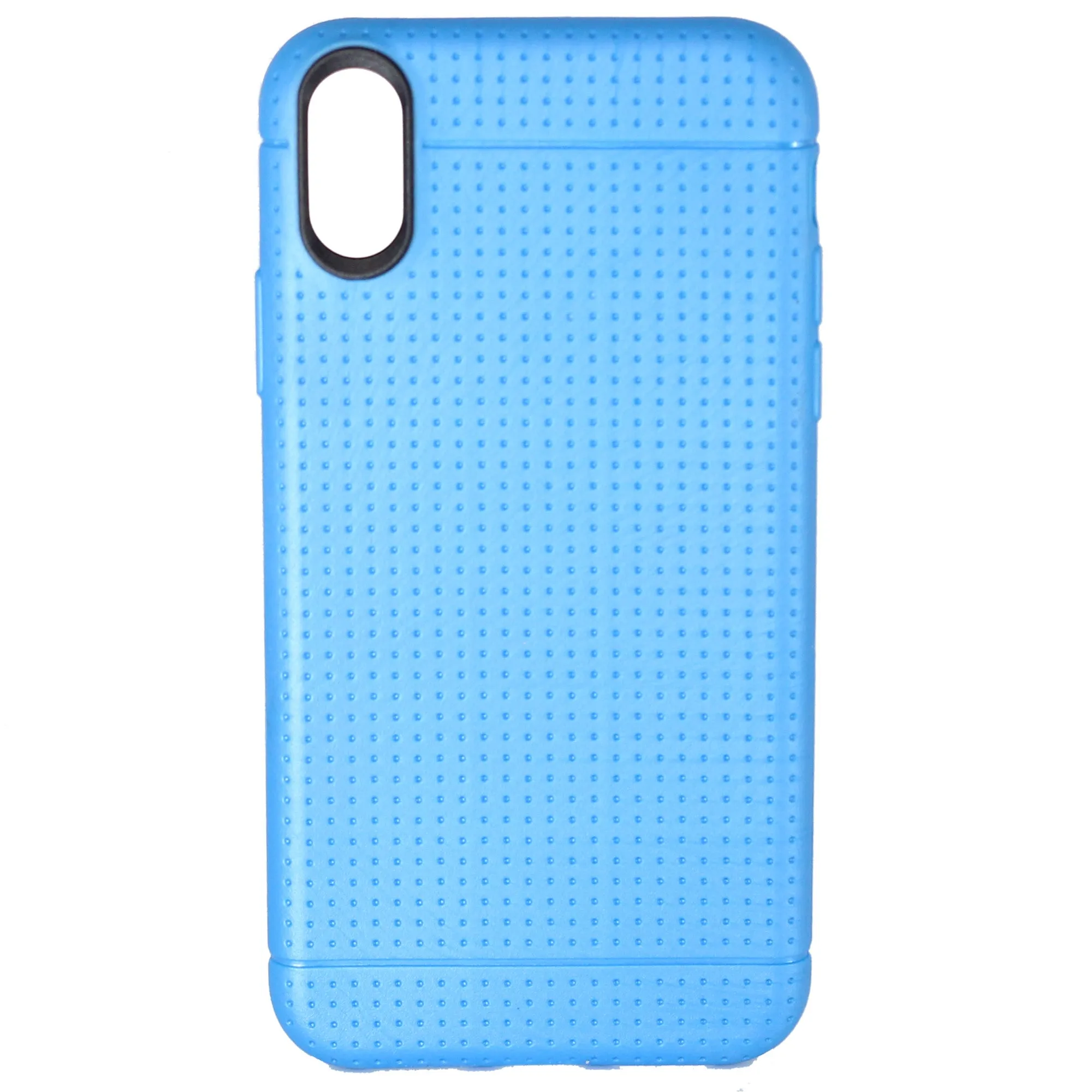 Apple iPhone X & XS Grid Gel Case in Blue