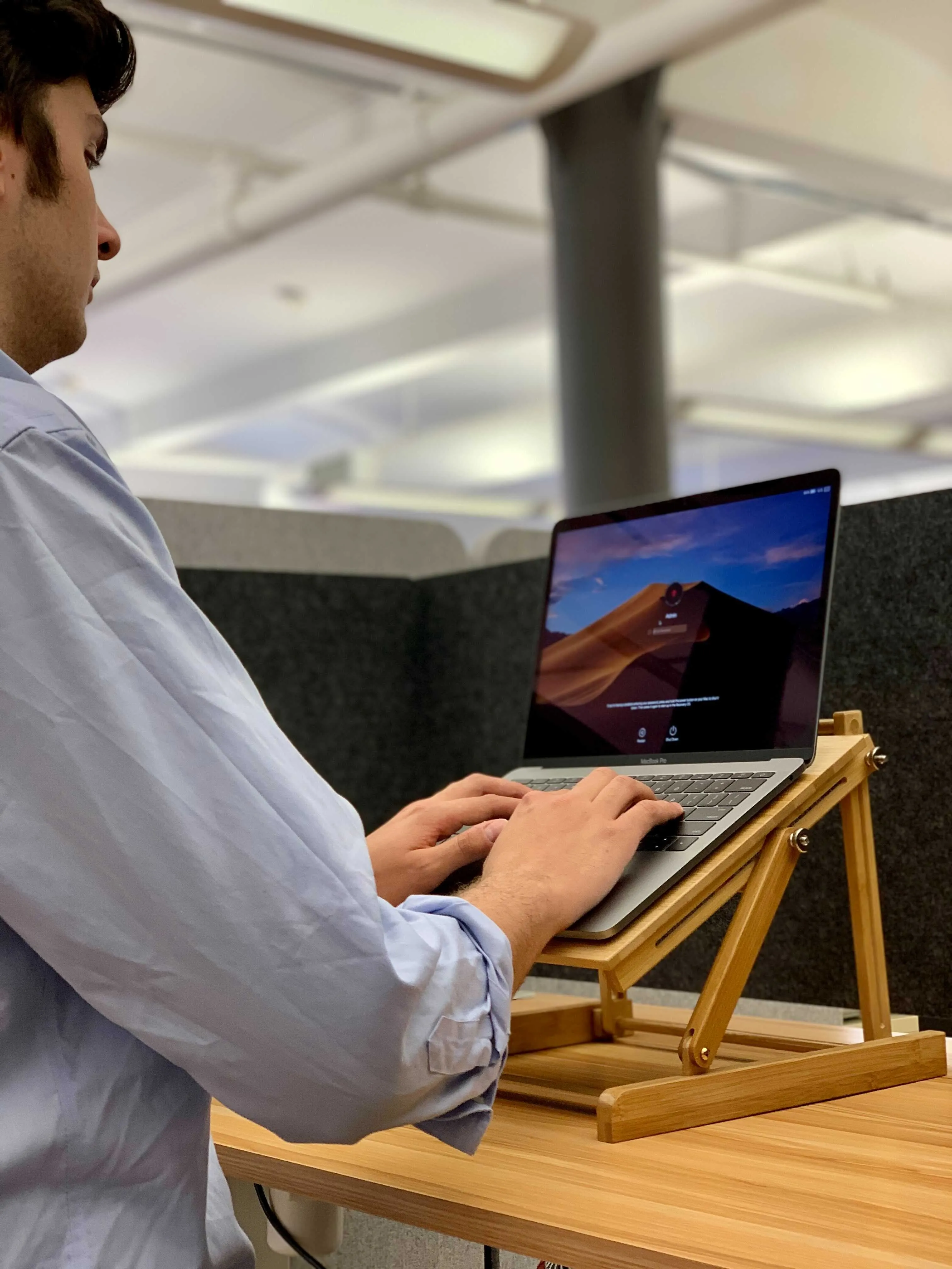 Bamboo Laptop Stand