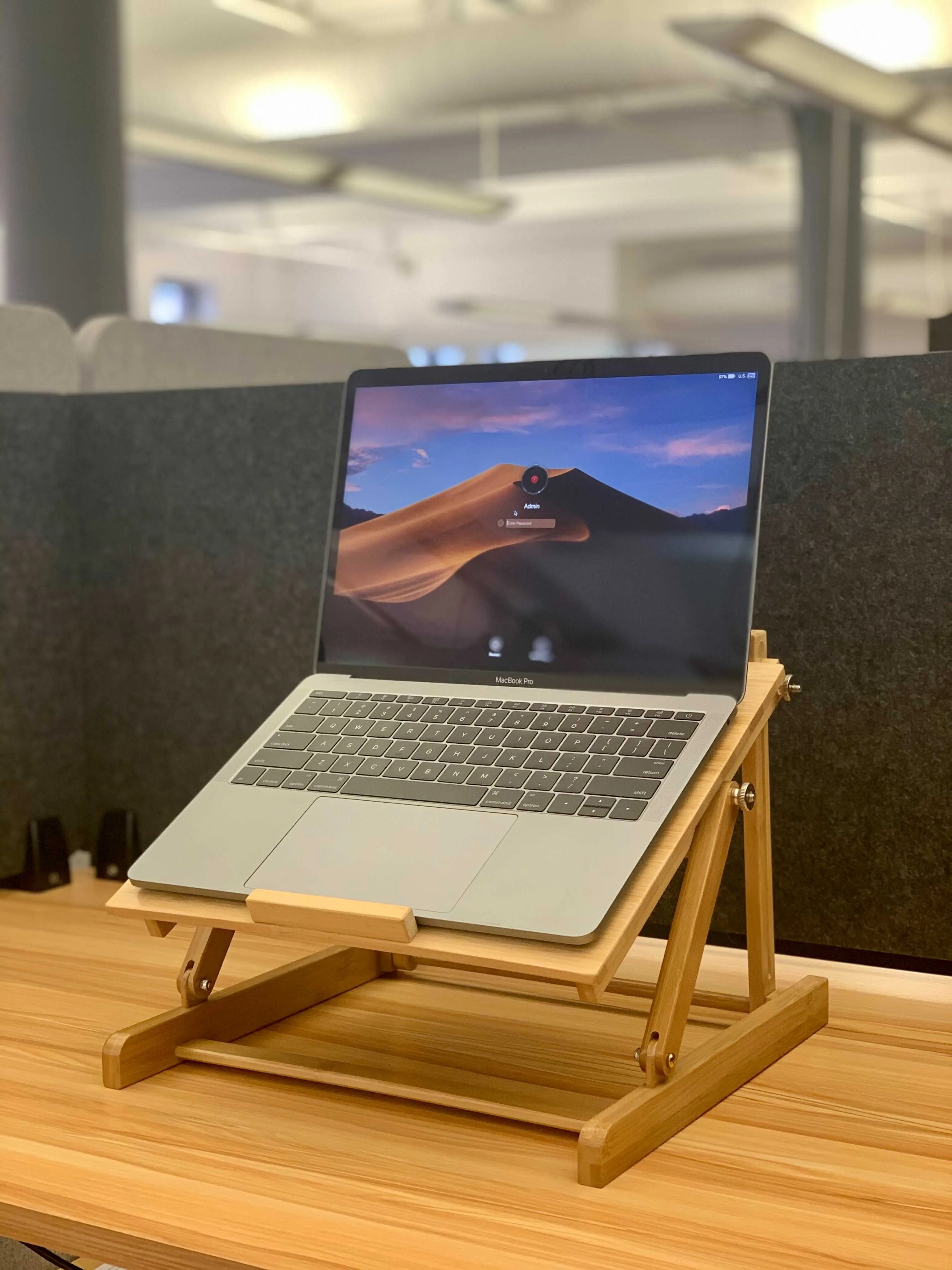 Bamboo Laptop Stand