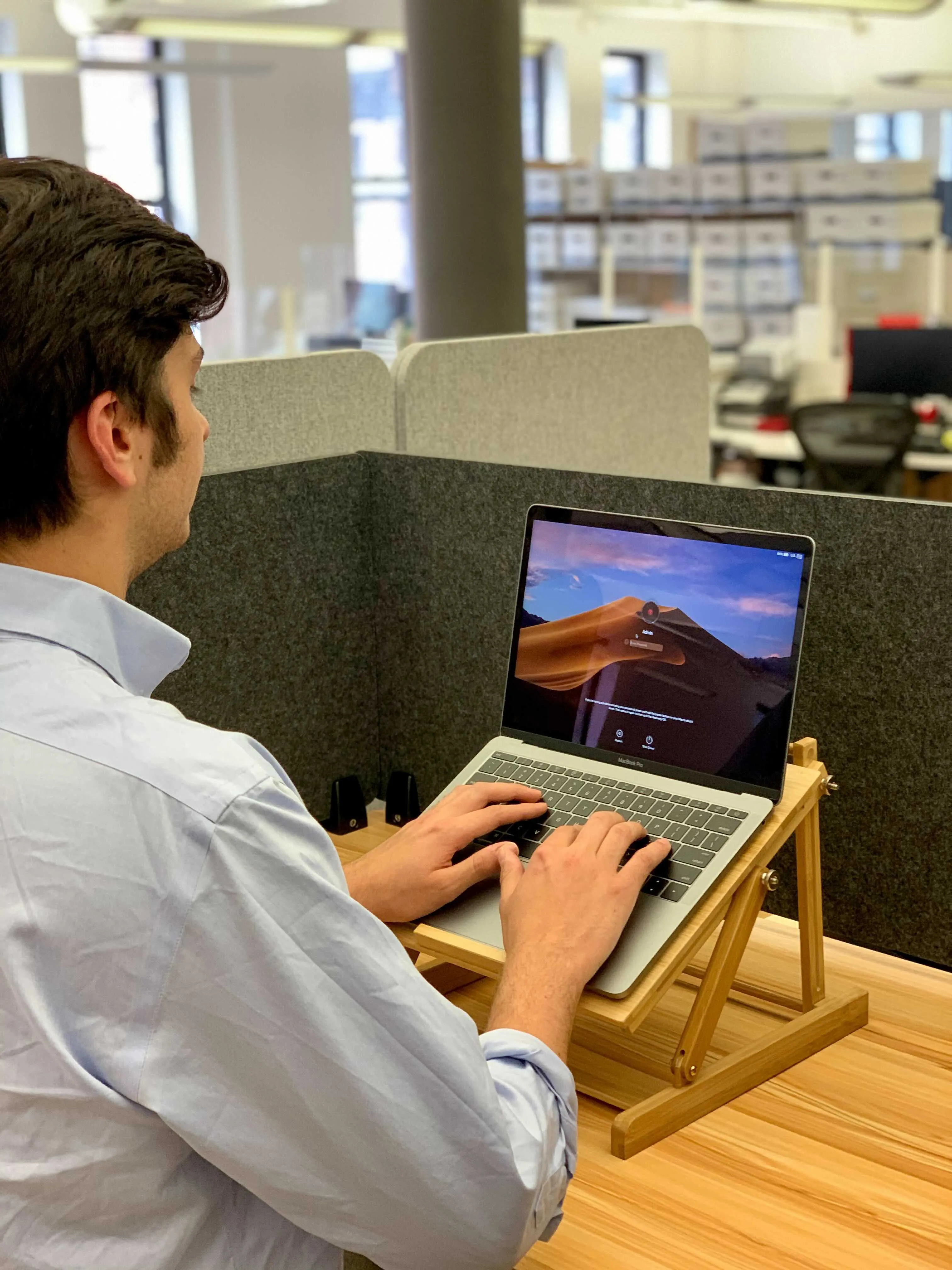 Bamboo Laptop Stand