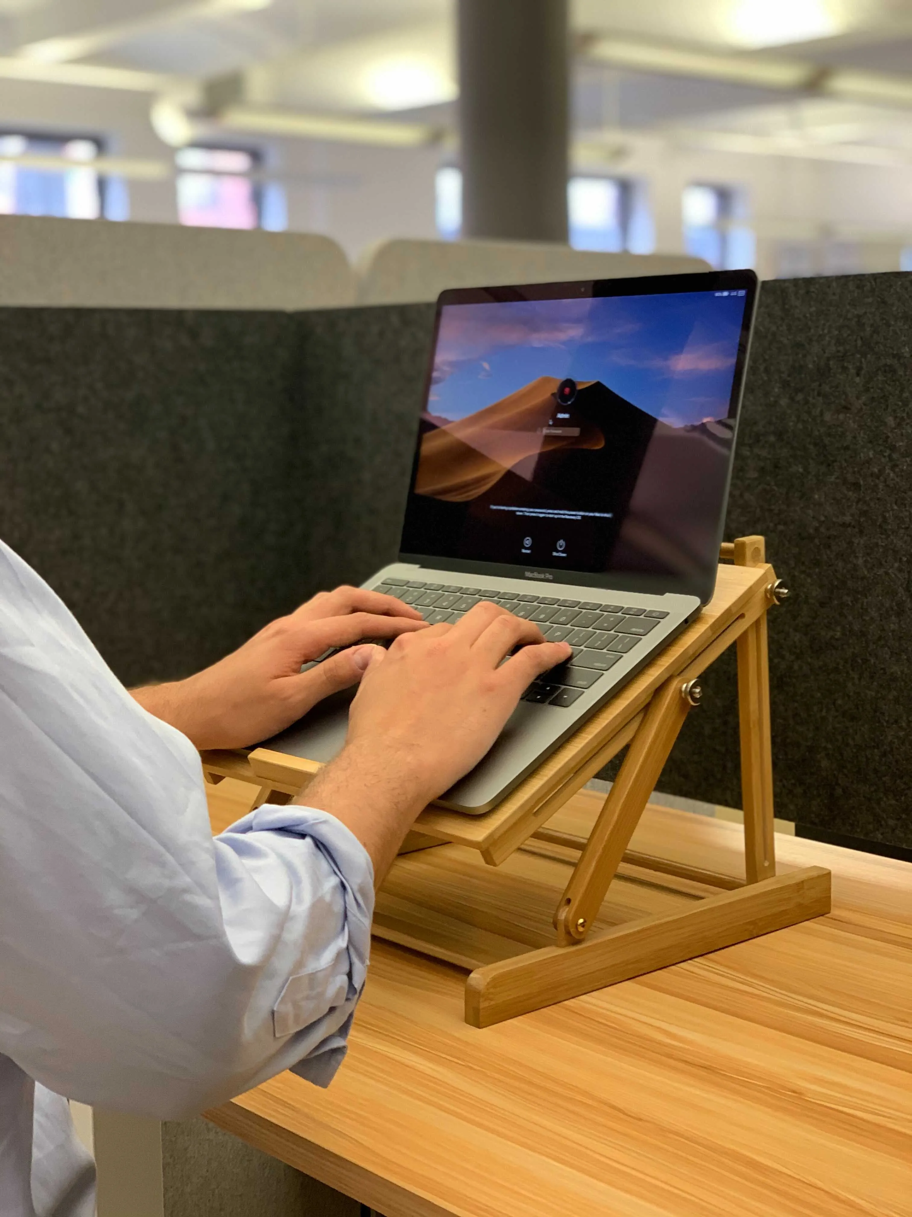 Bamboo Laptop Stand