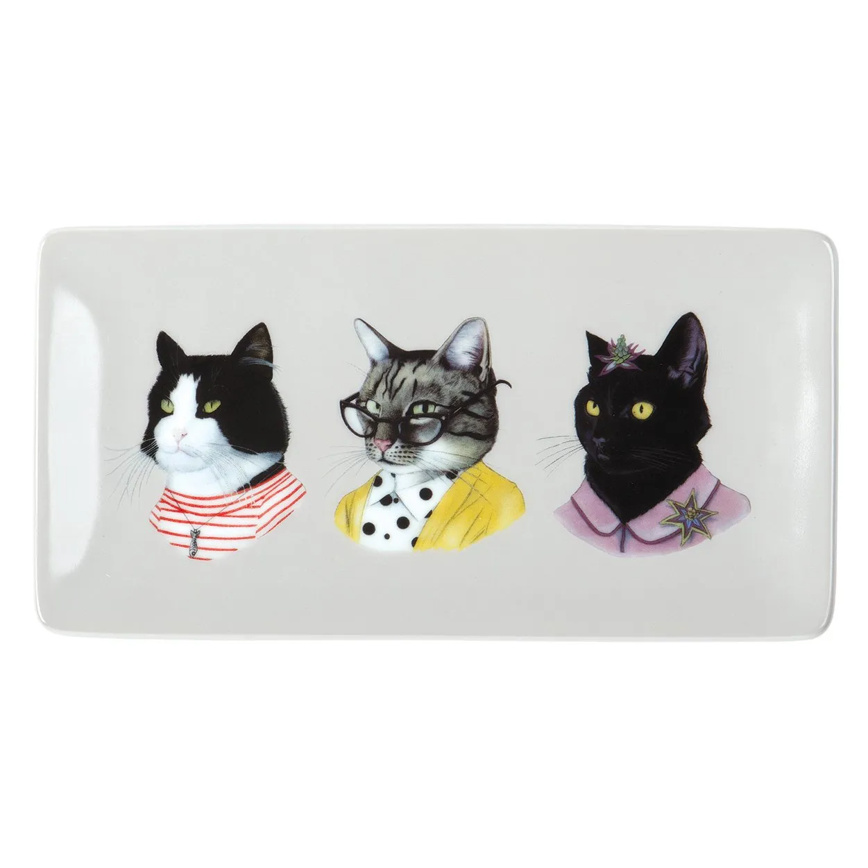 Berkley Bestiary Animal Portrait Porcelain Tray