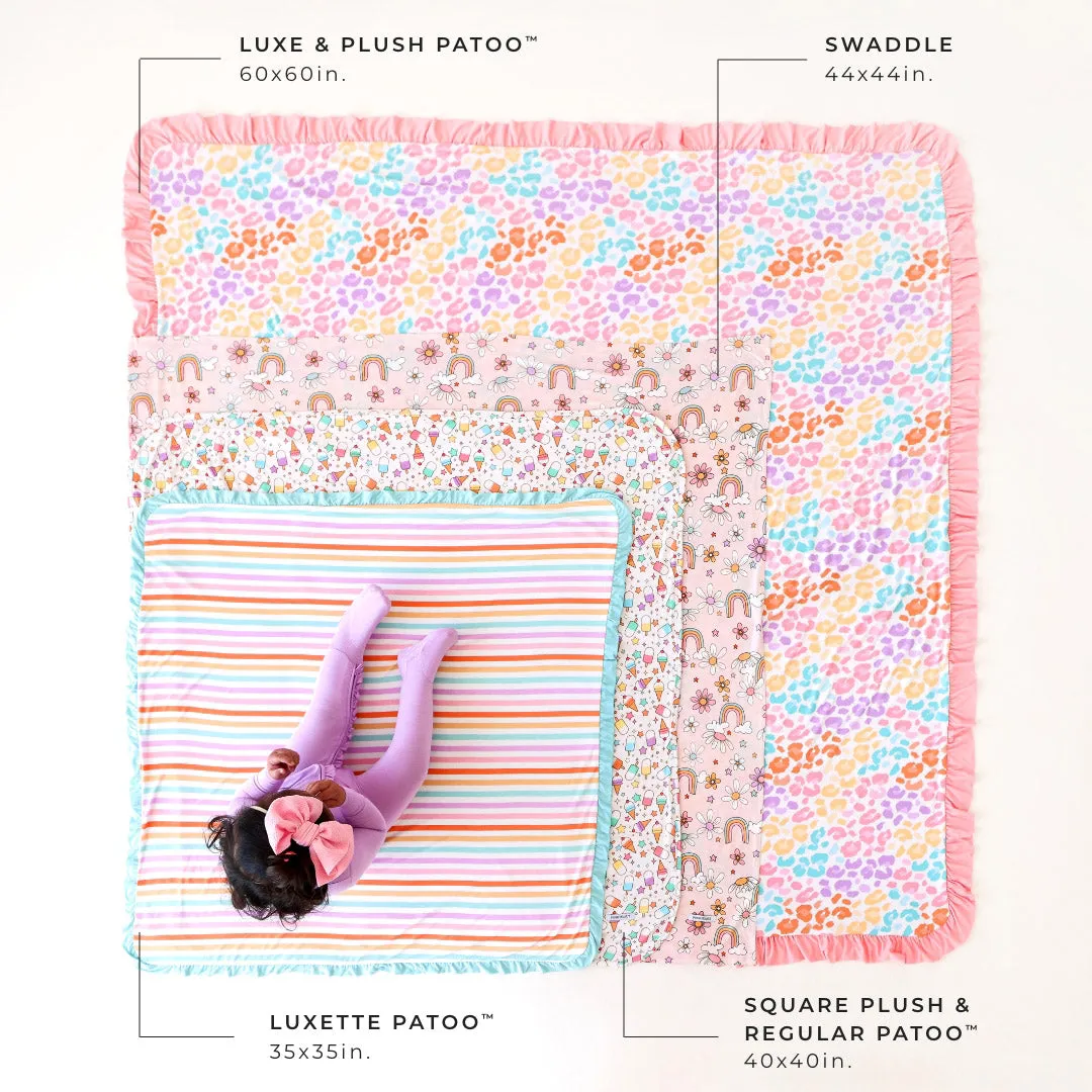 Bianca Jane & Parisian Pink Picot Patoo® Blanket