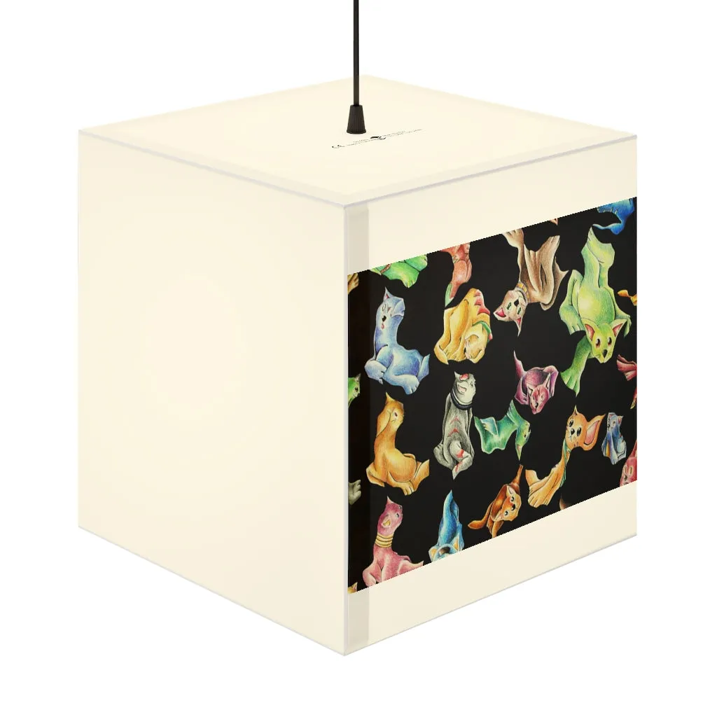 Cat Pattern Personalized Lamp