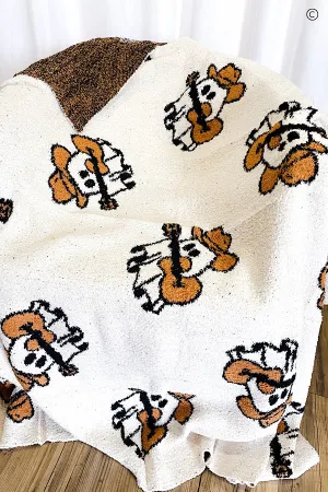 Cowboy Ghost Luxury Blanket