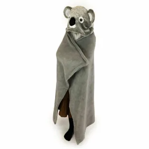 Cozy Noxxiez 130cm Koala Hooded Animal Blanket