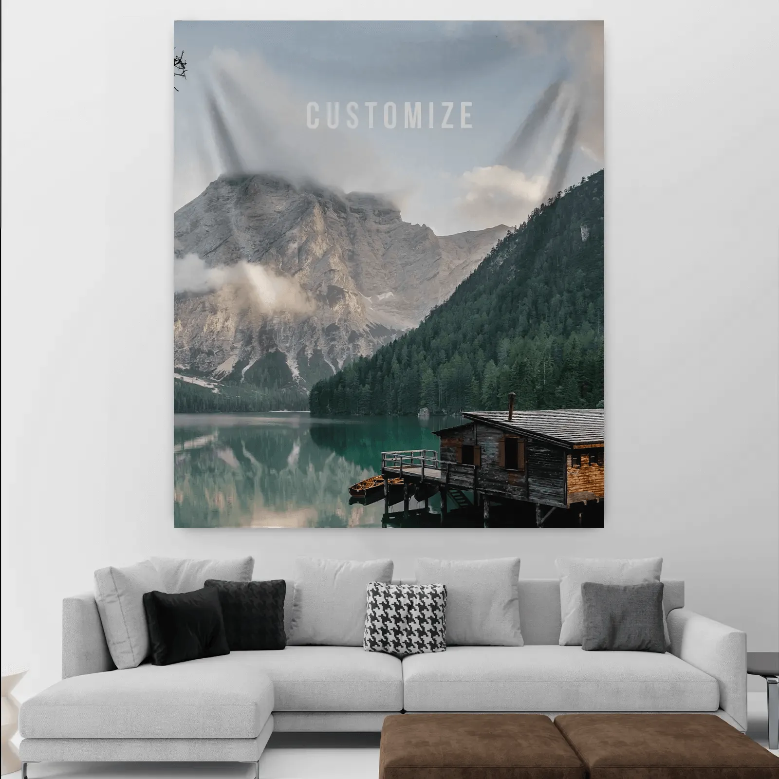 Custom Photo Wall Tapestry