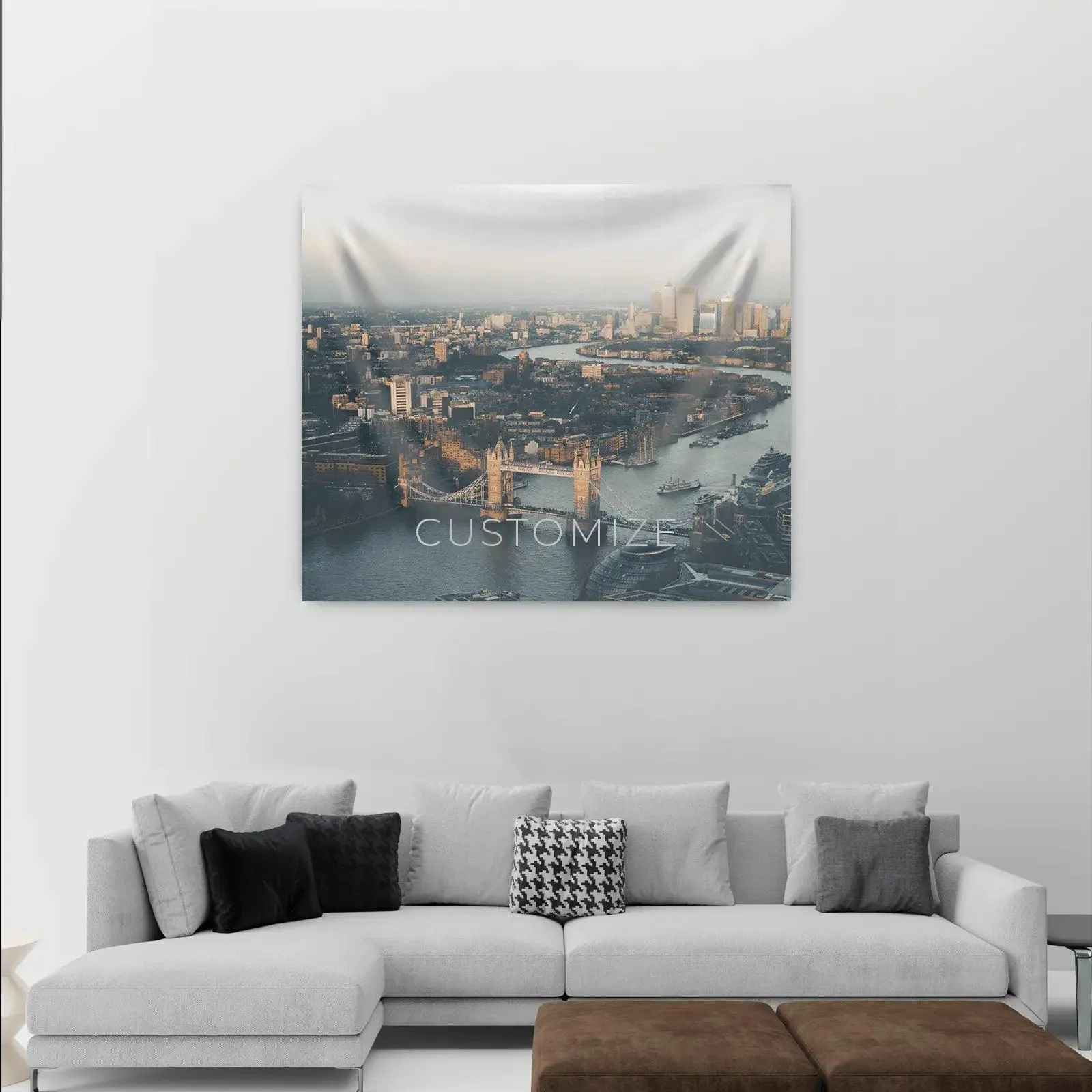 Custom Photo Wall Tapestry