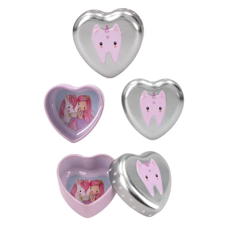 Depesche Princess Mimi Small Heart Shape Tin Box (1pc)