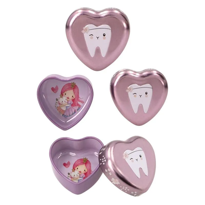 Depesche Princess Mimi Small Heart Shape Tin Box (1pc)