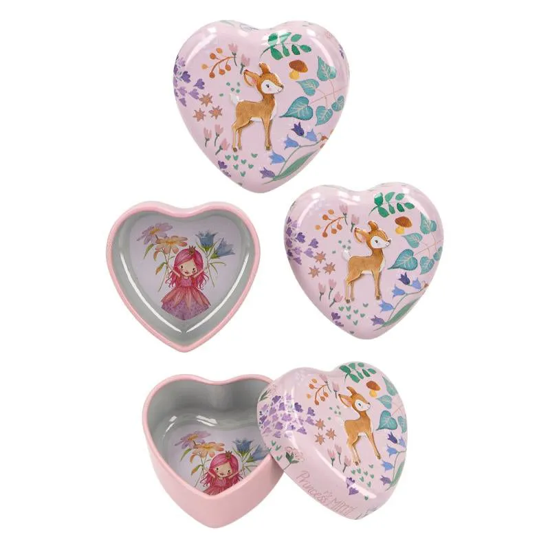 Depesche Princess Mimi Small Heart Shape Tin Box (1pc)