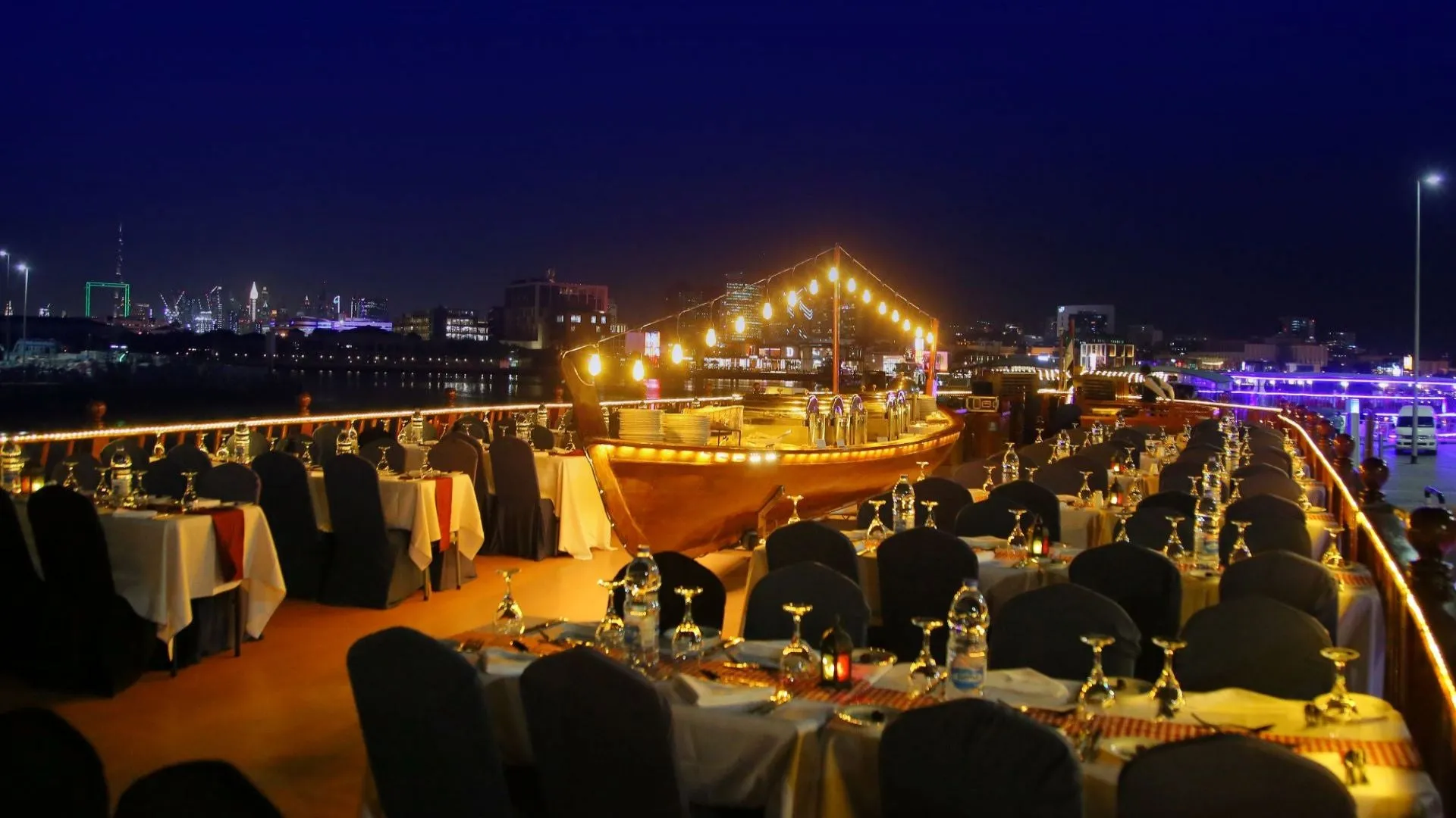 Dhow Dinner Cruise on Creek with Transfers