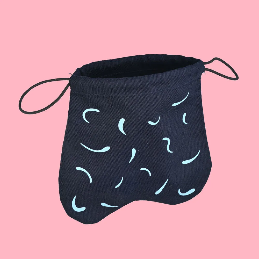 Draw String Printed Design Gift Pouch