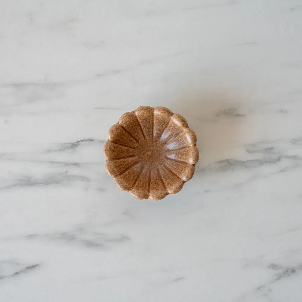 Flower Petal Stoneware Bowl