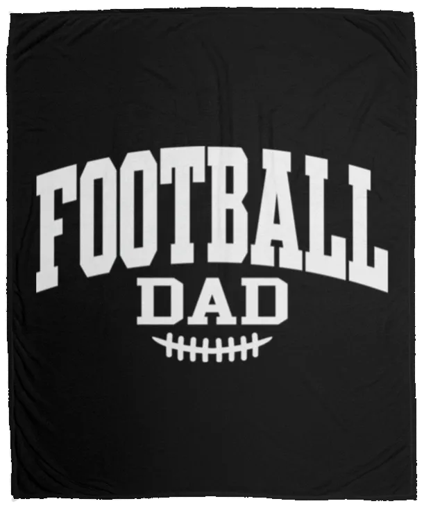 Football Dad VPM Cozy Plush Fleece Blanket - 50x60