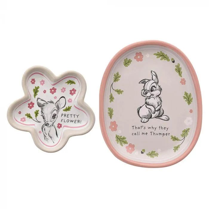 Forest Friends Set Of 2 Trinket Dishes