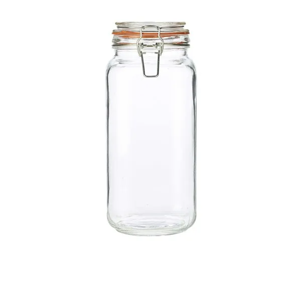 Genware Glass Terrine Jar 2L