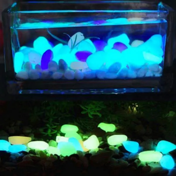 Glow in the Dark Garden Pebbles