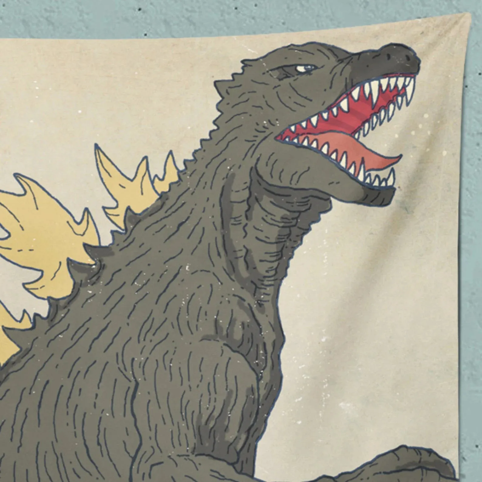 Godzilla Tapestry