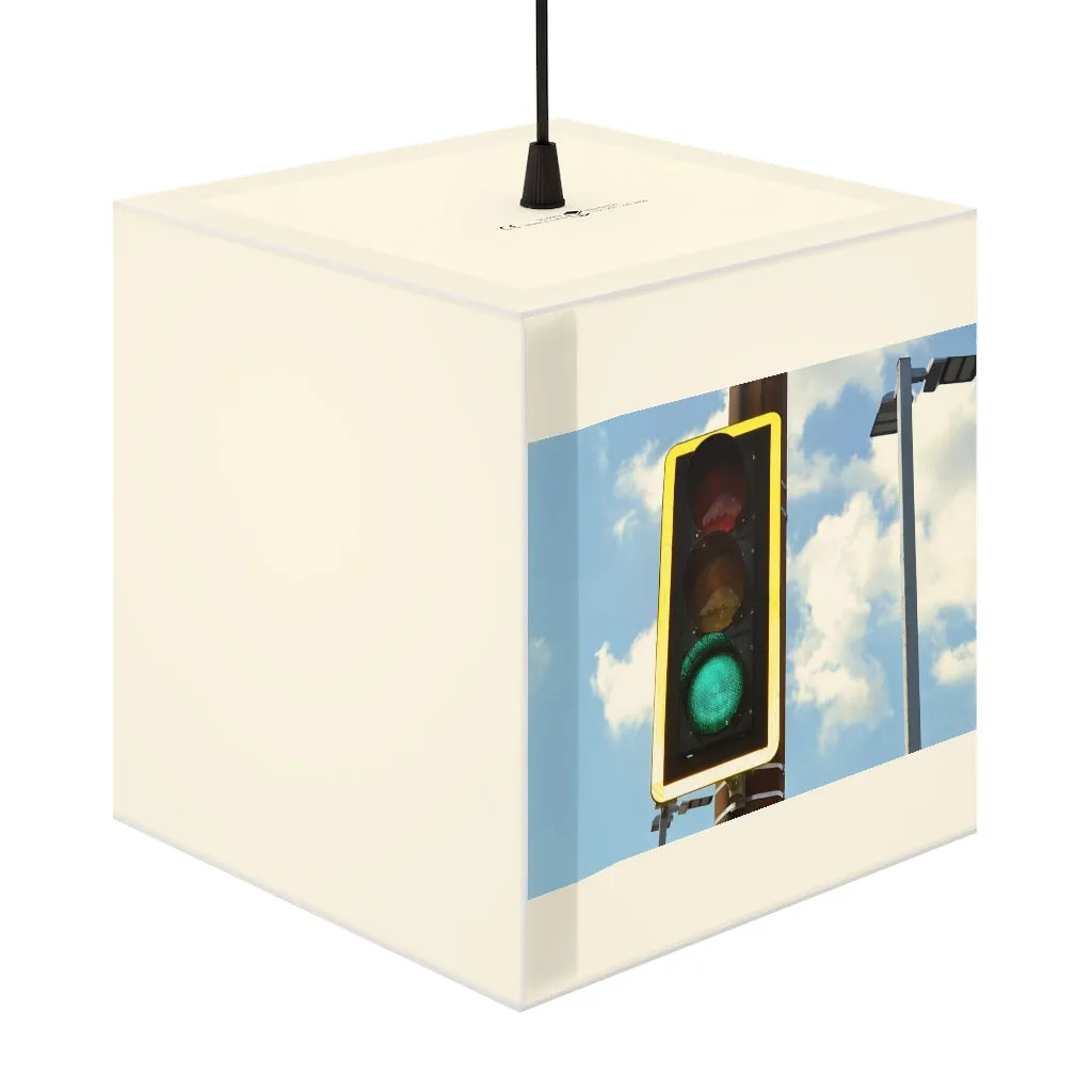 Green Light Personalized Lamp