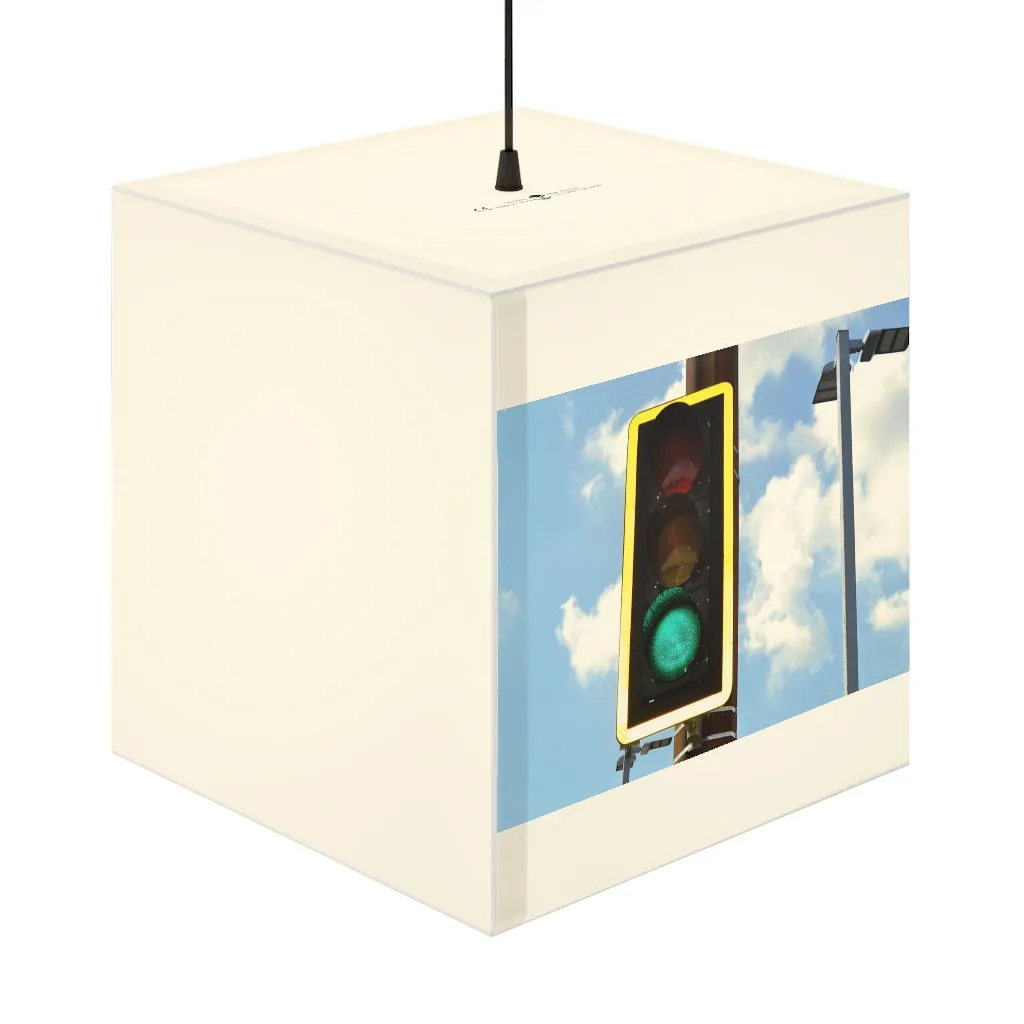 Green Light Personalized Lamp