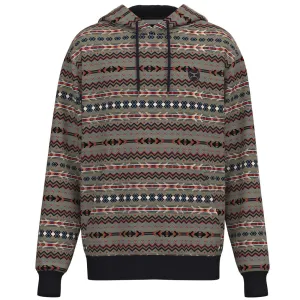 'Hooey' Men's Mesa Aztec Pattern Hoody - Navy