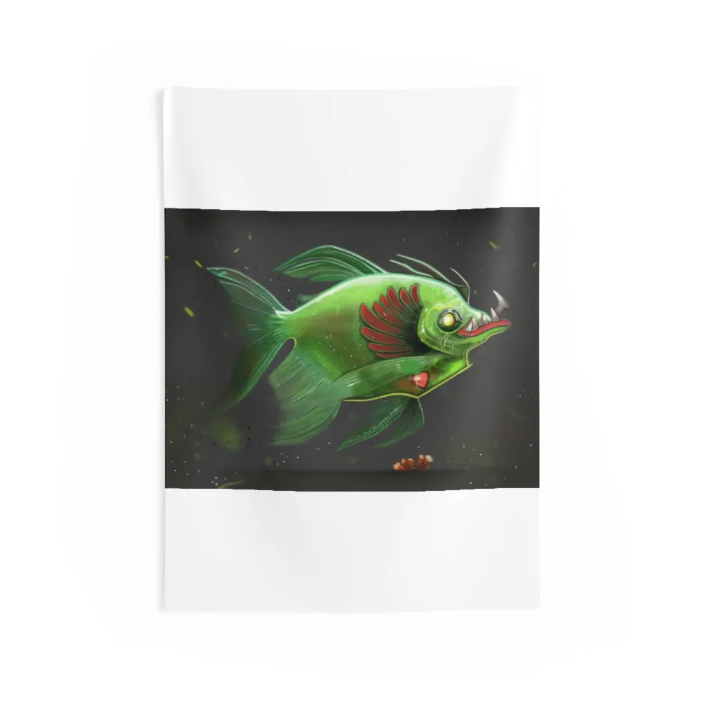 Hook Lung Jaw Indoor Wall Tapestries