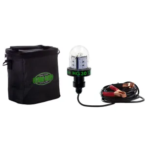 Hydro Glow HG30 30W/12V Deep Water LED Fish Light - Green Globe Style [HG30]