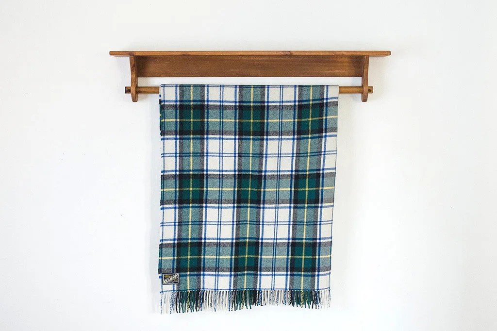 Irish Tartan Wool Blanket