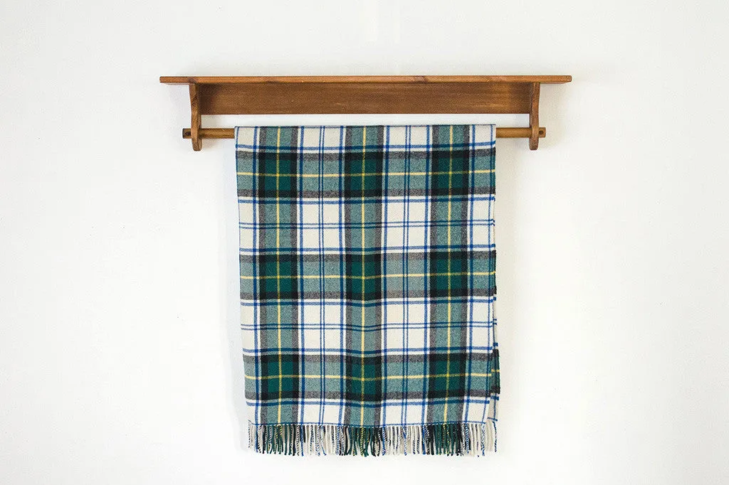 Irish Tartan Wool Blanket