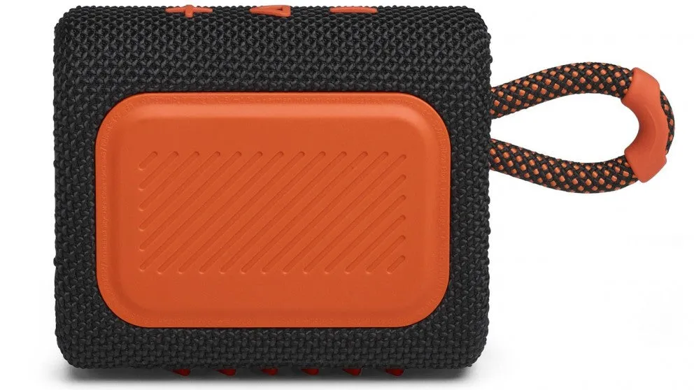 JBL GO 3 Portable Waterproof Speaker Black/Orange 5059184