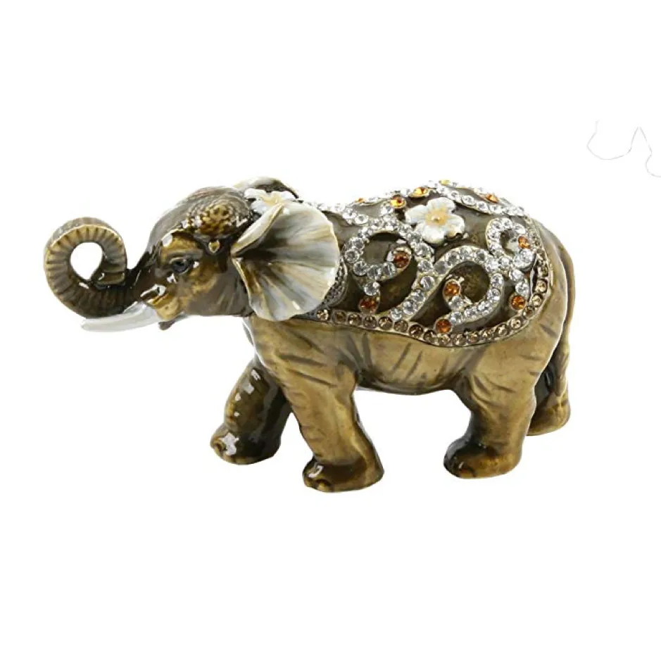 Juliana: Trinket Box. Treasured Trinkets: Jewelled Elephant