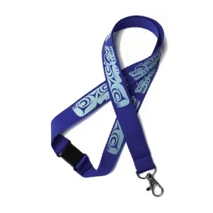 Lanyard (navy) - Wise One by Maynard Johnny Jr