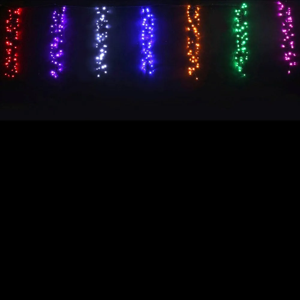 LED Rainbow Cluster Digital Lights Strand