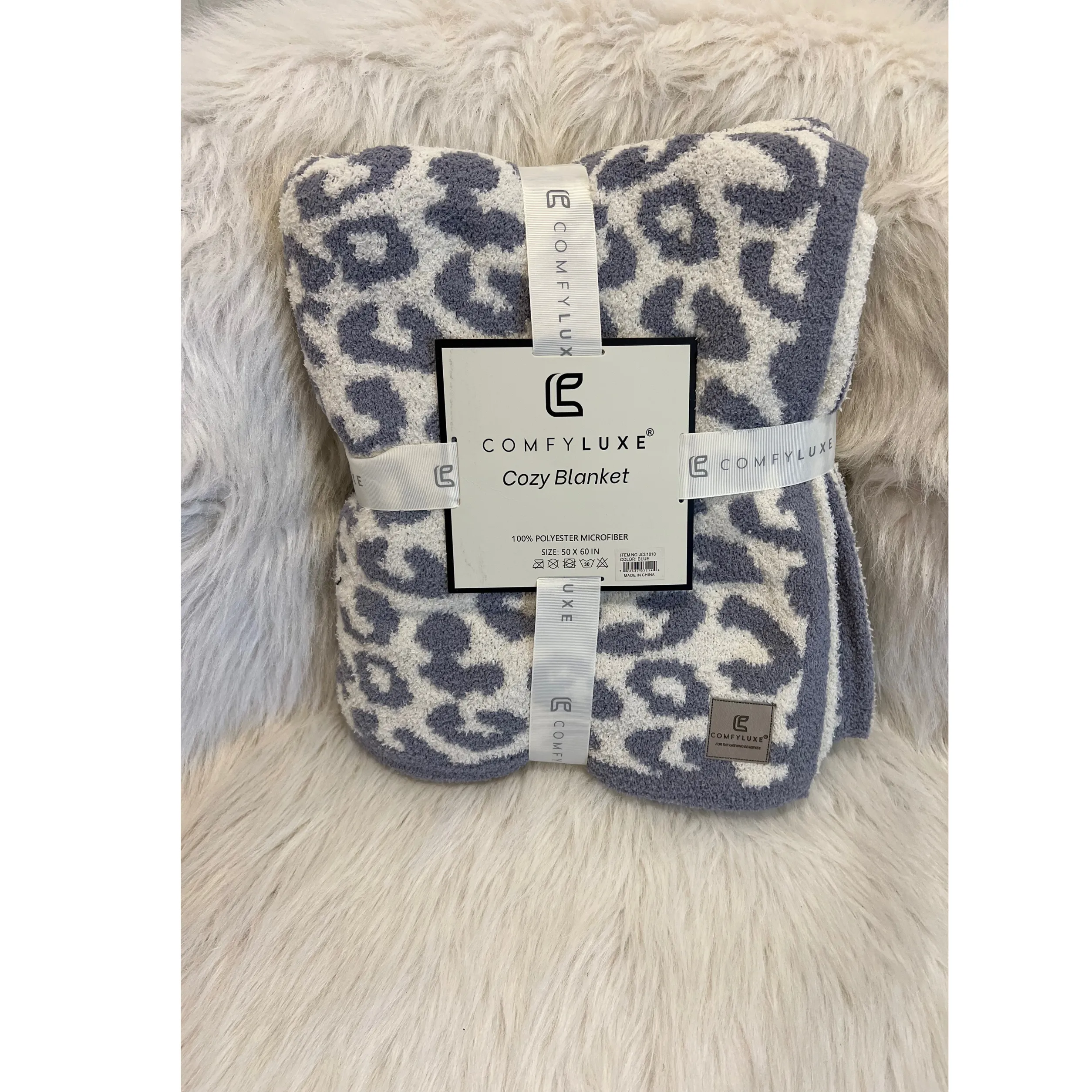 Leopard Print Cozy Blanket