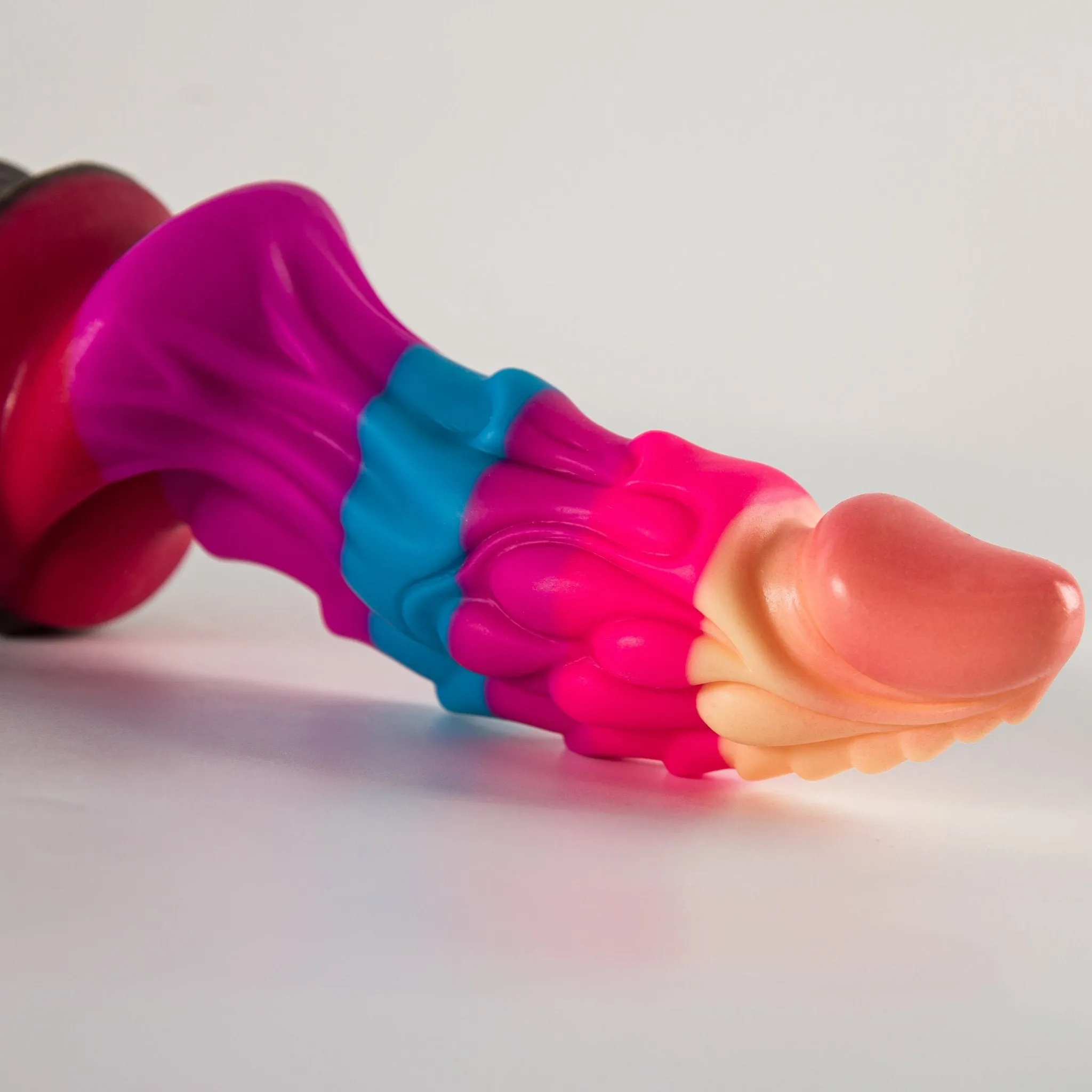 LoveMe Monster Silicone Dildo Glow In the Dark