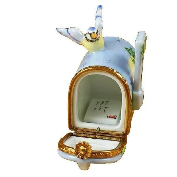 Mailbox with Landscape & Removable Letter