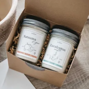 Marketplace Jar Gift Set - (Pick 2 Scents)