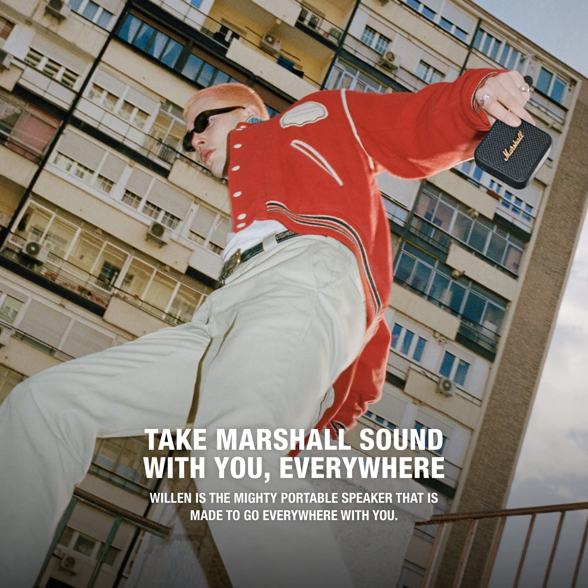 Marshall Willen Portable Bluetooth Speaker