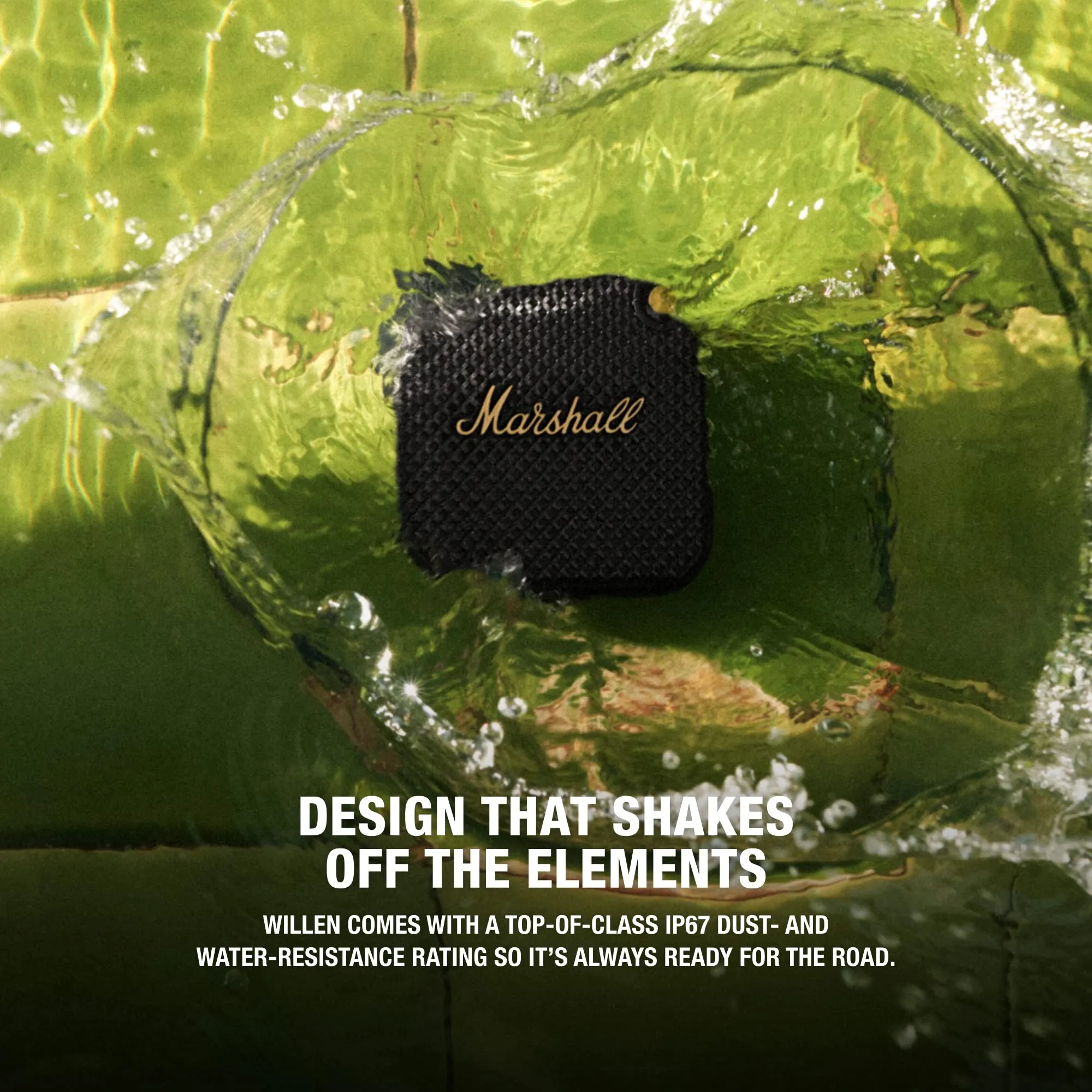 Marshall Willen Portable Bluetooth Speaker