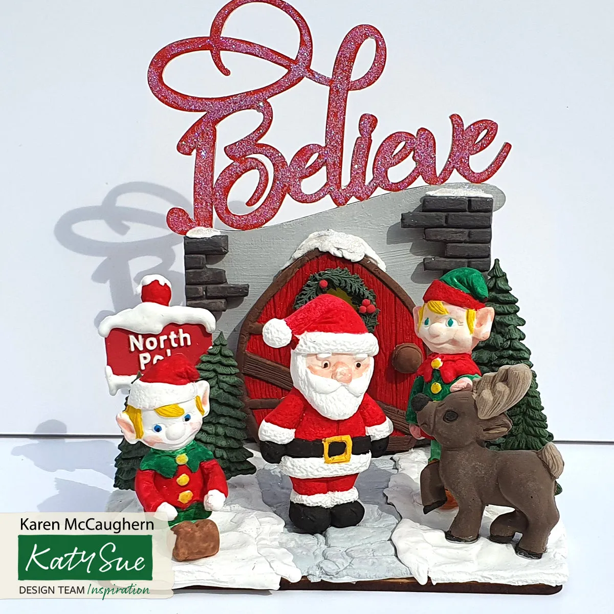 MDF Christmas Diorama Stands & Bauble Blanks